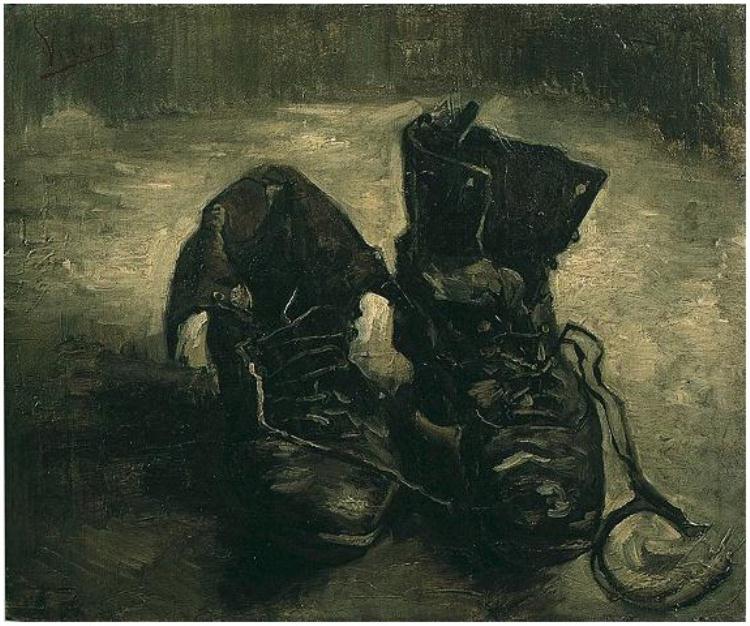 Vincent van Gogh. Batų pora (1886)